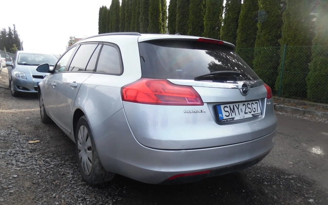 Opel Insignia cena 6900 przebieg: 240000, rok produkcji 2013 z Nowa Sól małe 172